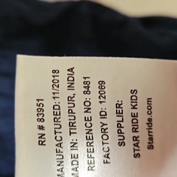 Star Ride Girls Navy Ruffle Tank Top Spring Summer Play Large 14/16 - Picture 8 of 8